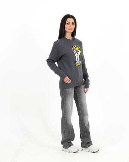 I Survived Mansaf | Unisex Adult Sweatshirt - Graphic Sweatshirt - Unisex - Jobedu Jordan