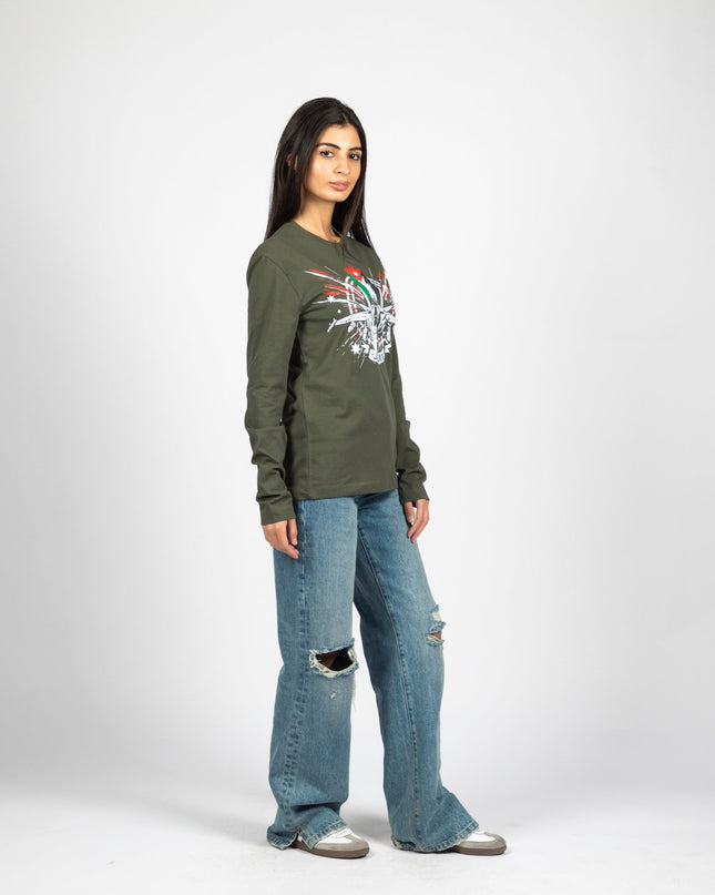 Independence Day | Adult Graphic Longsleeve Tshirt - Adult Graphic Longsleeve Tshirt - Jobedu Jordan