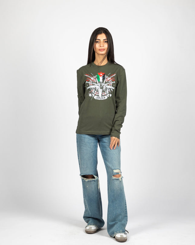 Independence Day | Adult Graphic Longsleeve Tshirt - Adult Graphic Longsleeve Tshirt - Jobedu Jordan