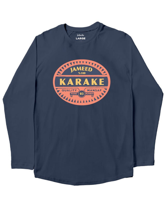Jameed Karake | Premium T-shirt Unisex Longsleeve Basic Cut - Premium T-shirt Unisex Longsleeve Basic Cut - Jobedu Jordan