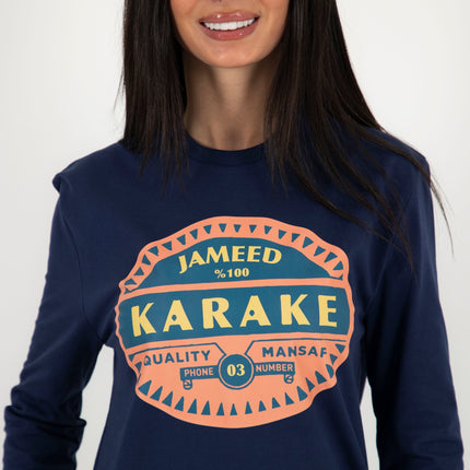 Jameed Karake | Premium T-shirt Unisex Longsleeve Basic Cut - Premium T-shirt Unisex Longsleeve Basic Cut - Jobedu Jordan