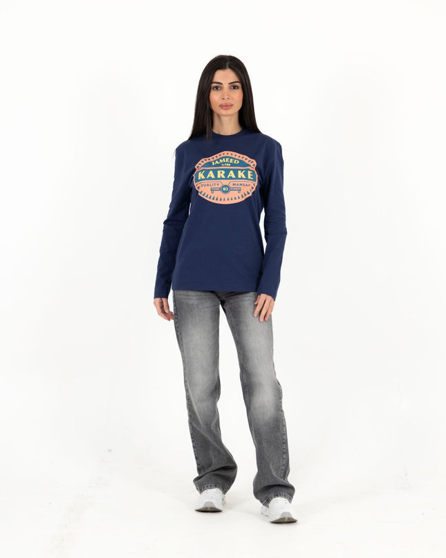 Jameed Karake | Premium T-shirt Unisex Longsleeve Basic Cut - Premium T-shirt Unisex Longsleeve Basic Cut - Jobedu Jordan