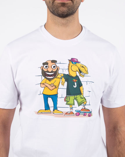 Jawaker Abdu & Camel | Basic Cut T-shirt - Graphic T-Shirt - Unisex - Jobedu Jordan