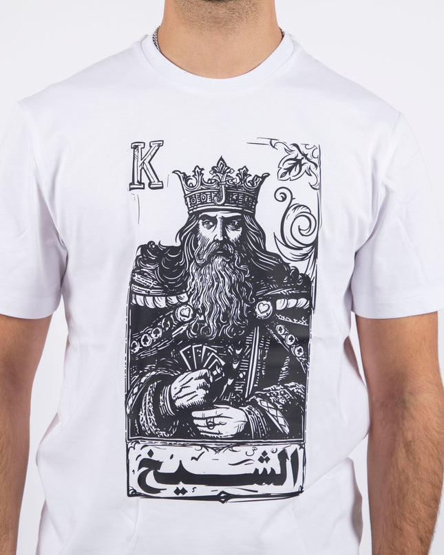 Jawaker Sheikh | Basic Cut T-shirt - Graphic T-Shirt - Unisex - Jobedu Jordan