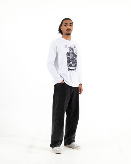Jawaker Sheikh | Premium T-shirt Unisex Longsleeve Basic Cut - Premium T-shirt Unisex Longsleeve Basic Cut - Jobedu Jordan