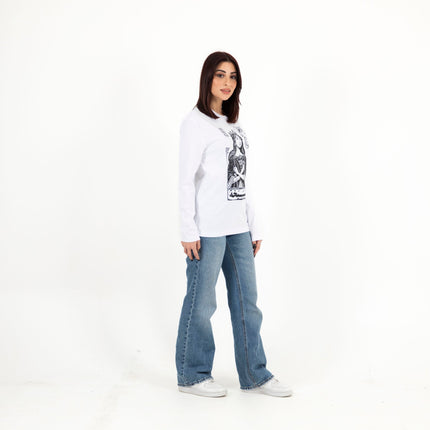 Jawaker Sheikha | Premium T-shirt Unisex Longsleeve Basic Cut - Premium T-shirt Unisex Longsleeve Basic Cut - Jobedu Jordan