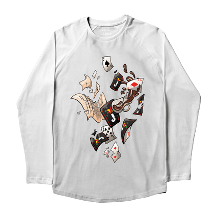 Jawaker Tarneeb | Premium T-shirt Unisex Longsleeve Basic Cut - Premium T-shirt Unisex Longsleeve Basic Cut - Jobedu Jordan