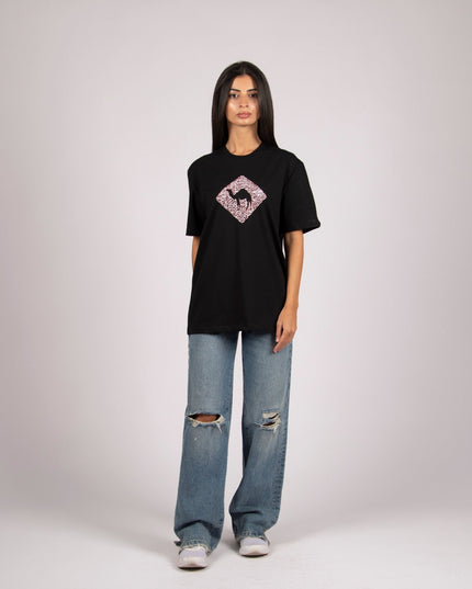 Jobedu Camel Crossing Calligraphy | Premium SuperBasic Ghraphic T-Shirt - Premium Super Basic Cut T-Shirt - Unisex - Jobedu Jordan