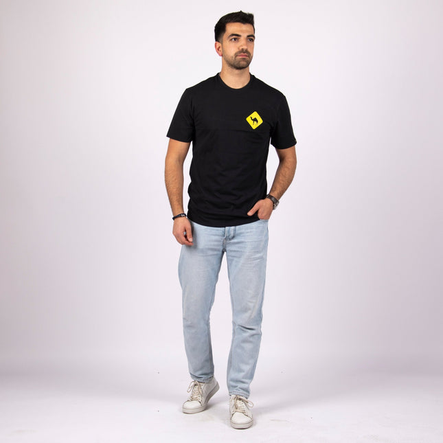 Jobedu Camel Crossing Icon | Basic Cut T-shirt - Graphic T-Shirt - Unisex - Jobedu Jordan