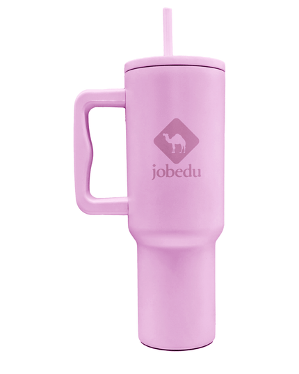 jobedu Camel Crossing Icon | Premium Straw Water Bottle - Accessories - Premium Straw Water Bottle - Jobedu Jordan