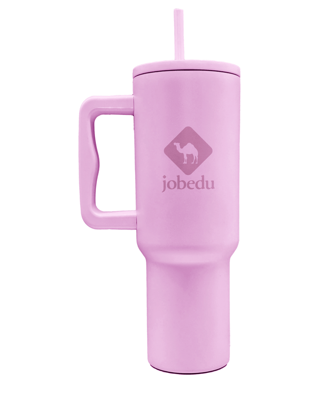 jobedu Camel Crossing Icon | Premium Straw Water Bottle - Accessories - Premium Straw Water Bottle - Jobedu Jordan