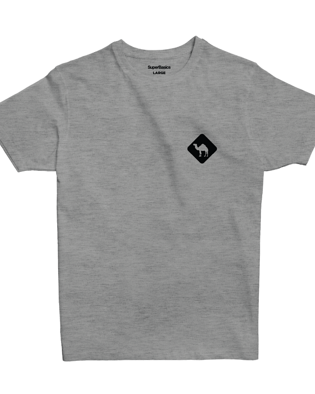Jobedu Camel Crossing Icon | Premium SuperBasic Ghraphic T-Shirt - Premium Super Basic Cut T-Shirt - Unisex - Jobedu Jordan
