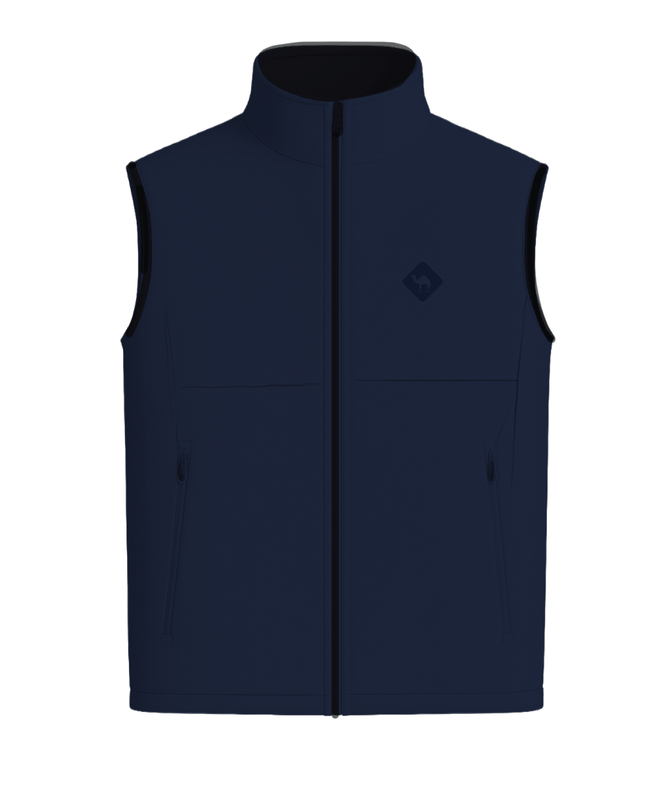 Jobedu Camel Crossing Logo Shady Blue | Kid's Premium Windwall Vest - Kid's Premium Windwall Vest - Jobedu Jordan