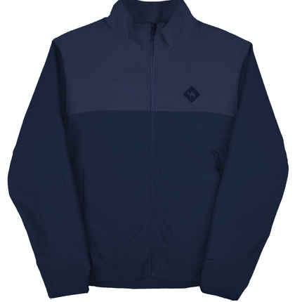 Jobedu Camel Crossing Logo Summet Navy - Shady Blue | Unisex Premium Windwall Jacket - Unisex Superbasic Windwall Jacket - Jobedu Jordan