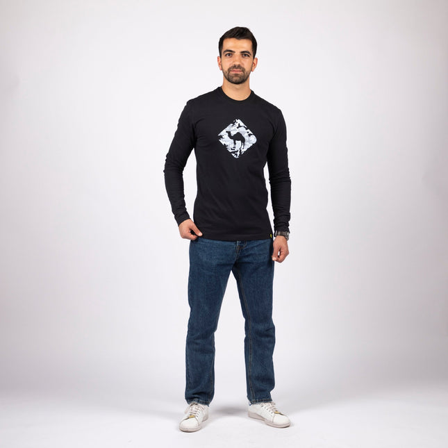 Jobedu Camel Crossing Mbarga3 | Adult Graphic Longsleeve Tshirt - Adult Graphic Longsleeve Tshirt - Jobedu Jordan