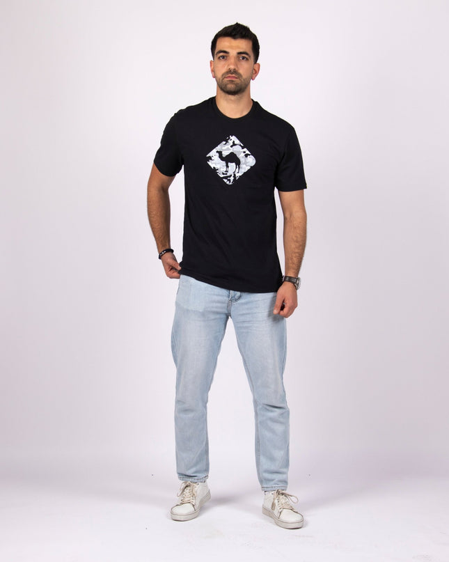 Jobedu Camel Crossing Mbarga3 | Basic Cut T-shirt - Graphic T-Shirt - Unisex - Jobedu Jordan