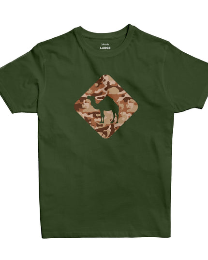 Jobedu Camel Crossing Mbarga3 | Basic Cut T-shirt - Graphic T-Shirt - Unisex - Jobedu Jordan