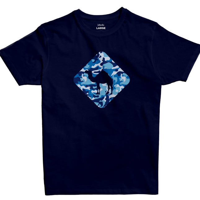 Jobedu Camel Crossing Mbarga3 | Basic Cut T-shirt - Graphic T-Shirt - Unisex - Jobedu Jordan