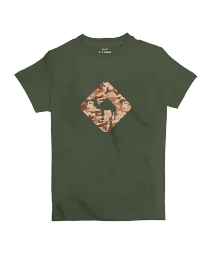 Jobedu Camel Crossing Mbarga3 | Kid's Basic Cut T-shirt - Graphic T-Shirt - Kids - Jobedu Jordan