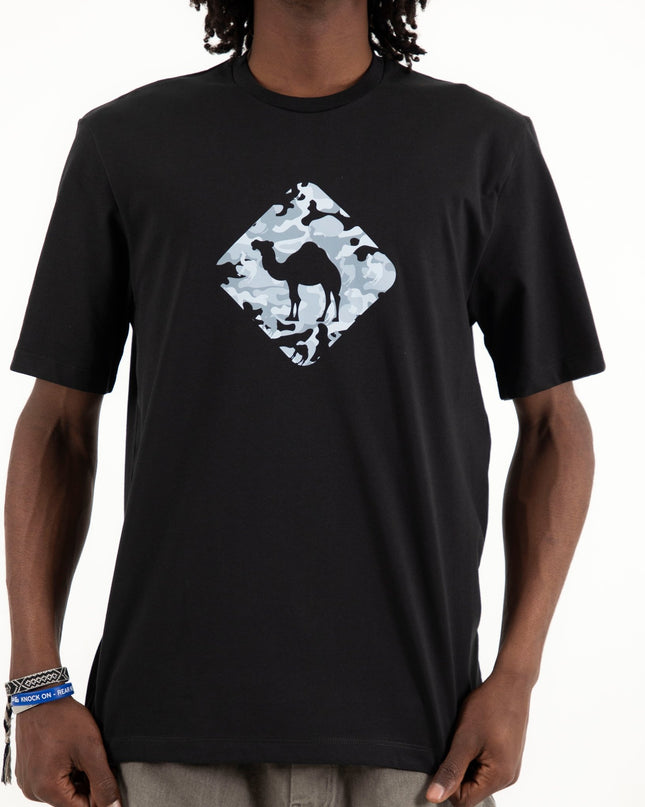 Jobedu Camel Crossing Mbarga3 | Premium SuperBasic Ghraphic T-Shirt - Premium Super Basic Cut T-Shirt - Unisex - Jobedu Jordan