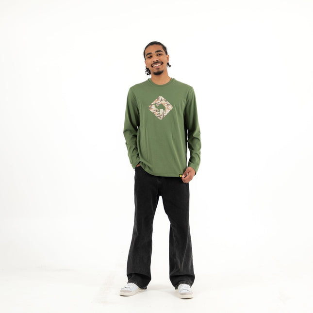 Jobedu Camel Crossing Mbarga3 | Premium T-shirt Unisex Longsleeve Basic Cut - Premium T-shirt Unisex Longsleeve Basic Cut - Jobedu Jordan