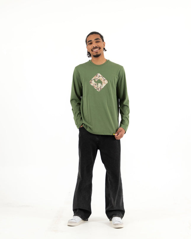 Jobedu Camel Crossing Mbarga3 | Premium T-shirt Unisex Longsleeve Basic Cut - Premium T-shirt Unisex Longsleeve Basic Cut - Jobedu Jordan