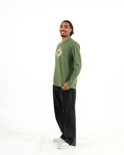 Jobedu Camel Crossing Mbarga3 | Premium T-shirt Unisex Longsleeve Basic Cut - Premium T-shirt Unisex Longsleeve Basic Cut - Jobedu Jordan