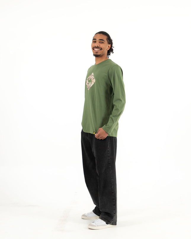 Jobedu Camel Crossing Mbarga3 | Premium T-shirt Unisex Longsleeve Basic Cut - Premium T-shirt Unisex Longsleeve Basic Cut - Jobedu Jordan