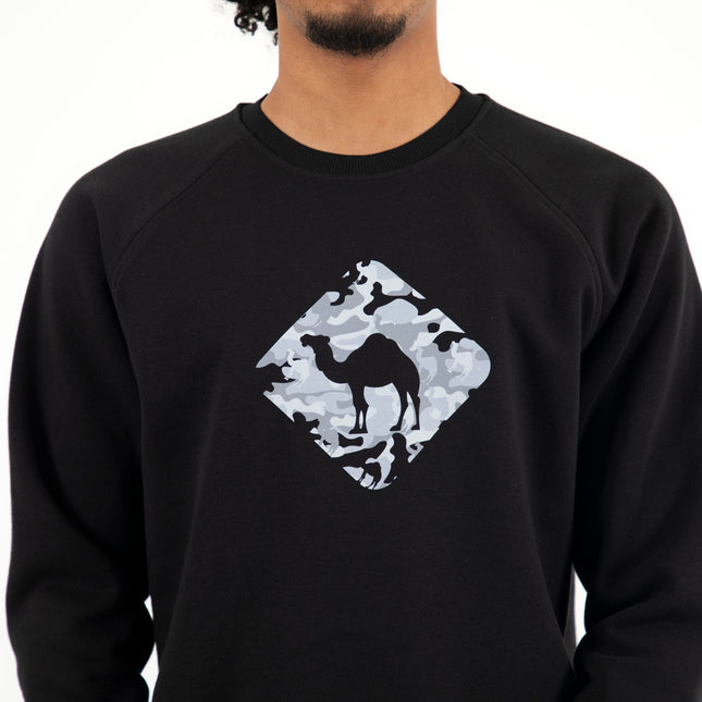Jobedu Camel Crossing Mbarga3 | Unisex Adult Sweatshirt - Graphic Sweatshirt - Unisex - Jobedu Jordan