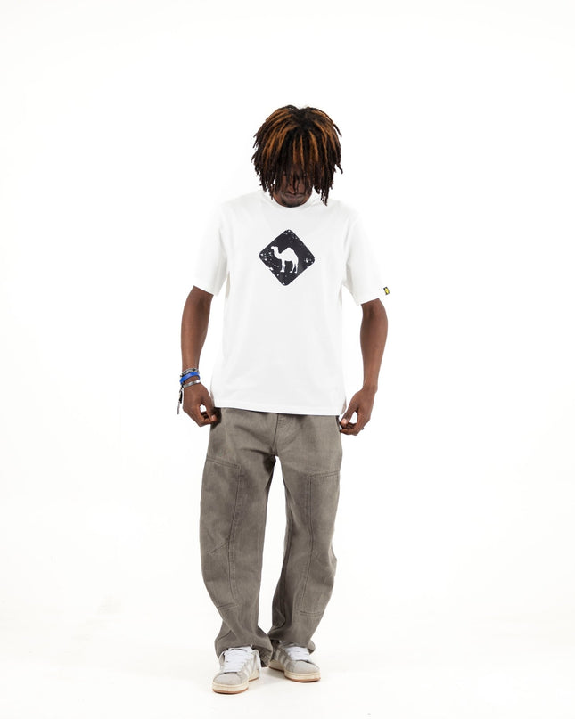 Jobedu Camel Crossing | Premium SuperBasic Ghraphic T-Shirt - Premium Super Basic Cut T-Shirt - Unisex - Jobedu Jordan