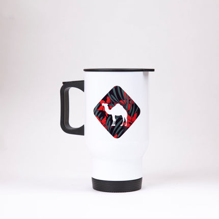 Jobedu Camel Crossing Tropical | Sublimation Coffee Mug - Accessories - Sublimation Coffee Mug - Jobedu Jordan