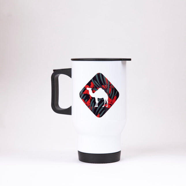 Jobedu Camel Crossing Tropical | Sublimation Coffee Mug - Accessories - Sublimation Coffee Mug - Jobedu Jordan