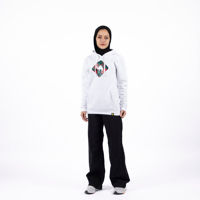 Jobedu Camel Crossing Tropical | Unisex Adult Hoodie - Graphic Hoodie - Unisex - Jobedu Jordan