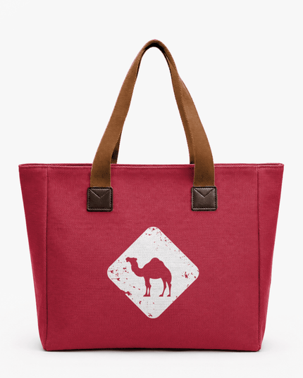 Jobedu Camel Crossing - White Print | Women's Bag - Accessories - Women's Bag - Jobedu Jordan