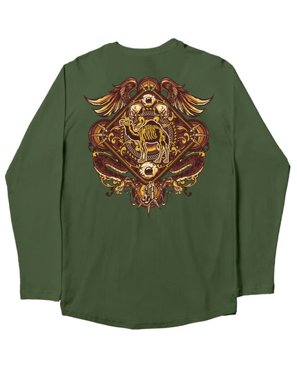 Jobedu X Sick Radical | Premium T-shirt Unisex Longsleeve Basic Cut - Premium T-shirt Unisex Longsleeve Basic Cut - Jobedu Jordan
