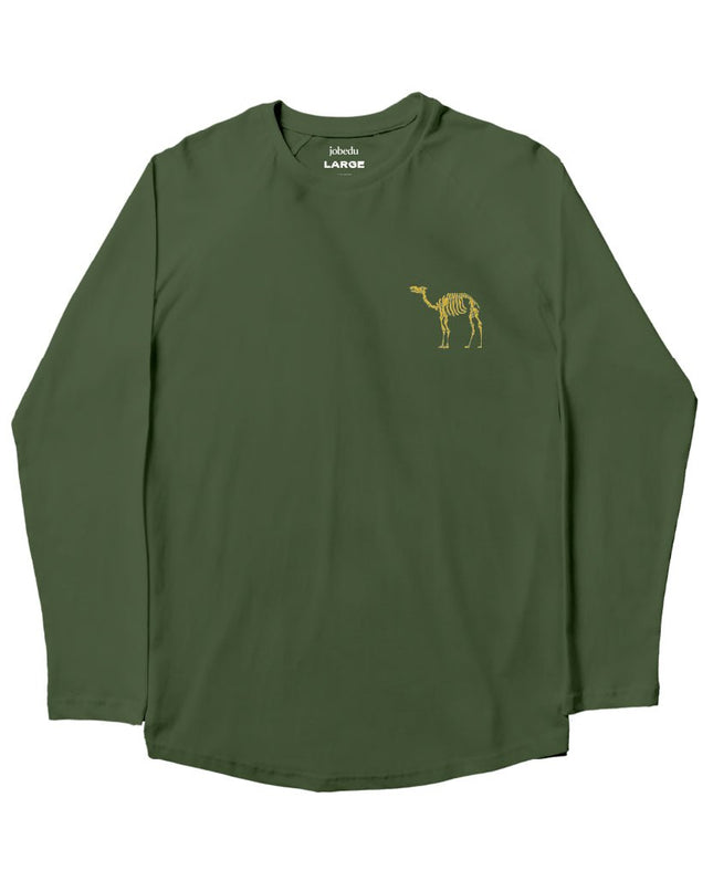 Jobedu X Sick Radical | Premium T-shirt Unisex Longsleeve Basic Cut - Premium T-shirt Unisex Longsleeve Basic Cut - Jobedu Jordan