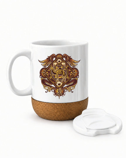 Jobedu X Sick Radical | Soft Wooden Plate Mug - Accessories - Soft Wooden Plate Mug - Jobedu Jordan