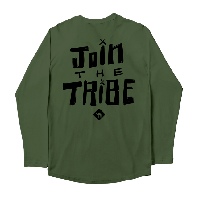 Join The Tribe | Premium T-shirt Unisex Longsleeve Basic Cut - Premium T-shirt Unisex Longsleeve Basic Cut - Jobedu Jordan