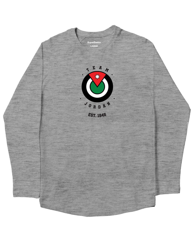 Jordan 1946 | Kids Graphic Longsleeve Tshirt - Kids Graphic Longsleeve Tshirt - Jobedu Jordan