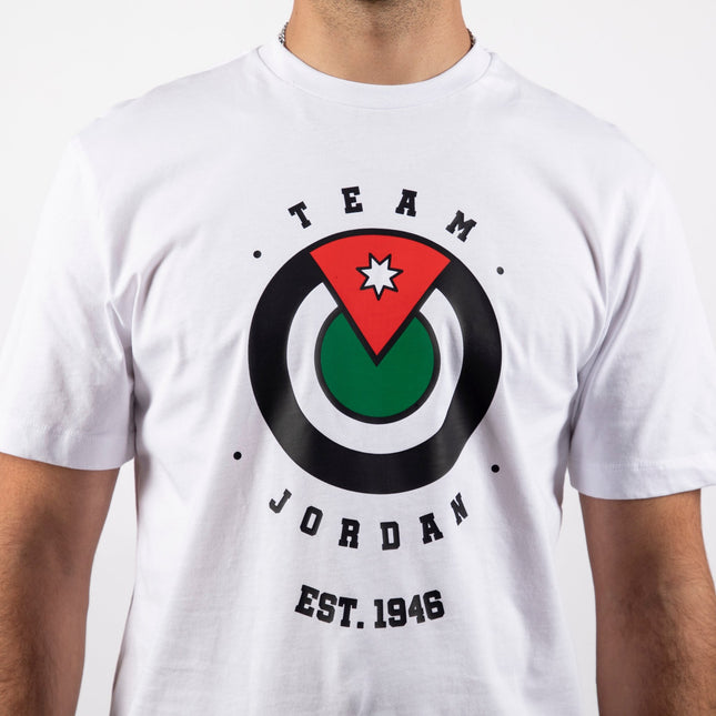 Jordan 1946 | Premium SuperBasic Ghraphic T-Shirt - Premium Super Basic Cut T-Shirt - Unisex - Jobedu Jordan
