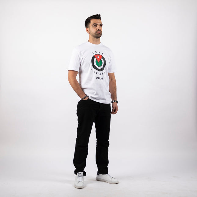 Jordan 1946 | Premium SuperBasic Ghraphic T-Shirt - Premium Super Basic Cut T-Shirt - Unisex - Jobedu Jordan