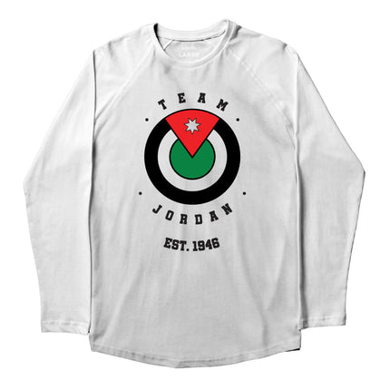 Jordan 1946 | Premium T-shirt Unisex Longsleeve Basic Cut - Premium T-shirt Unisex Longsleeve Basic Cut - Jobedu Jordan