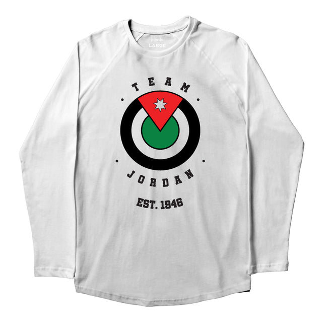 Jordan 1946 | Premium T-shirt Unisex Longsleeve Basic Cut - Premium T-shirt Unisex Longsleeve Basic Cut - Jobedu Jordan
