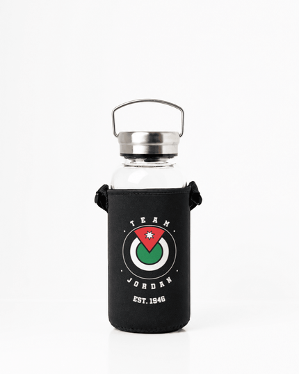 Jordan 1946 | Premium Water Bottle with Sleeve & Hangers - Accessories - Premium Water Bottle with Sleeve & Hangers - Jobedu Jordan