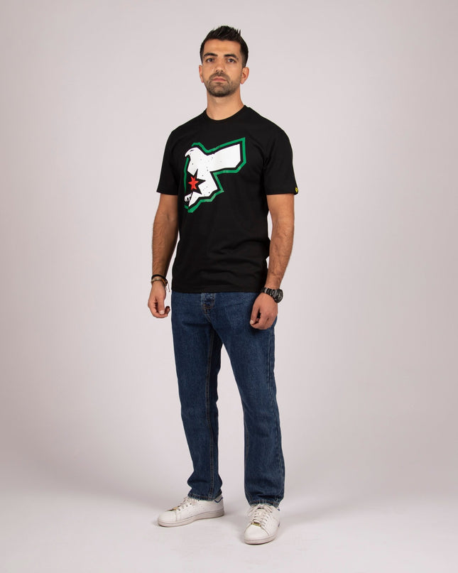 Jordan Falcon | Premium SuperBasic Ghraphic T-Shirt - Premium Super Basic Cut T-Shirt - Unisex - Jobedu Jordan