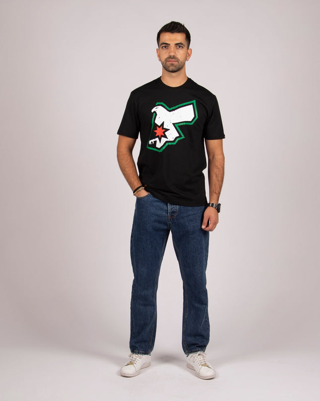 Jordan Falcon | Premium SuperBasic Ghraphic T-Shirt - Premium Super Basic Cut T-Shirt - Unisex - Jobedu Jordan