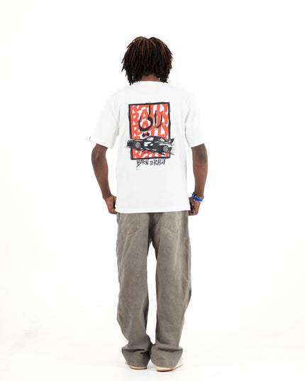 Jordan Motor Born To Rally | Premium SuperBasic Ghraphic T-Shirt - Premium Super Basic Cut T-Shirt - Unisex - Jobedu Jordan