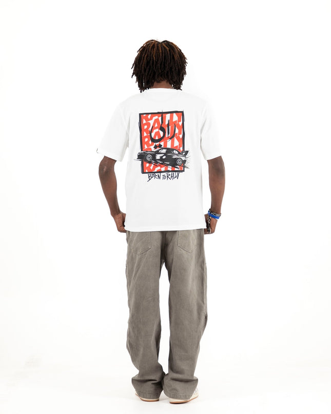 Jordan Motor Born To Rally | Premium SuperBasic Ghraphic T-Shirt - Premium Super Basic Cut T-Shirt - Unisex - Jobedu Jordan