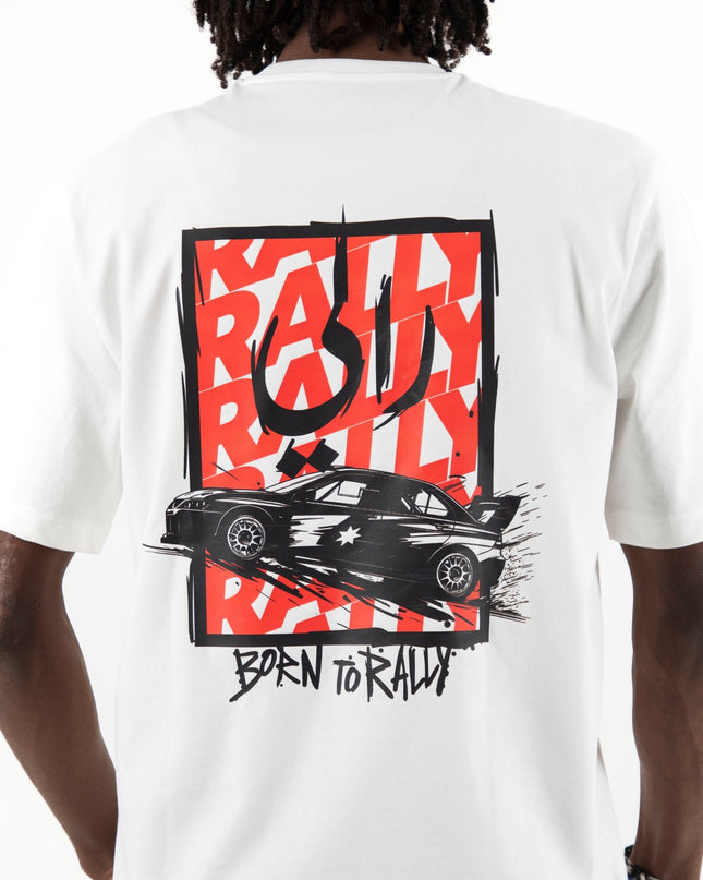 Jordan Motor Born To Rally | Premium SuperBasic Ghraphic T-Shirt - Premium Super Basic Cut T-Shirt - Unisex - Jobedu Jordan