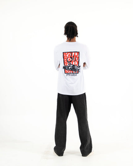 Jordan Motor Born To Rally | Premium T-shirt Unisex Longsleeve Basic Cut - Premium T-shirt Unisex Longsleeve Basic Cut - Jobedu Jordan